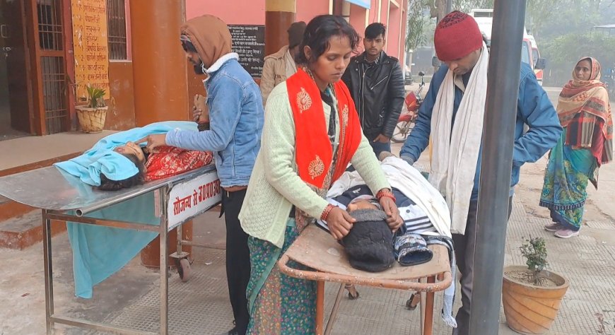 शाहाबाद: कोतवाली और एलआईसी ऑफिस के बीच में तेज रफ्तार ट्रक ने तीन को रौंदा, दो की मौत