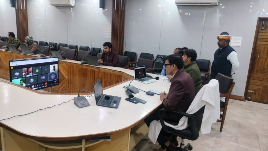जन शिकायतों के निस्तारण के लिए जिलाधिकारी की नयी पहल, जिले के सभी पंचायत भवन जिला मुख्यालय से हुये कनेक्ट