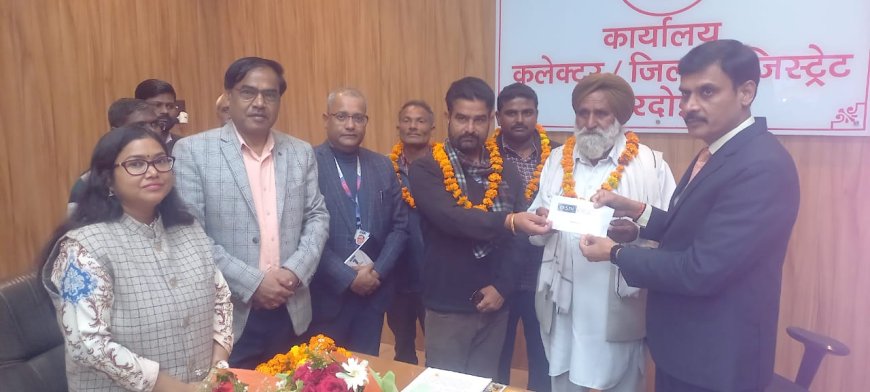 कृषक उत्पादक संगठन को रू0 1.64 करोड़ का एग्रीकल्चर इन्फासटेक्चर फण्ड के ऋण स्वीकृत पत्र वितरित