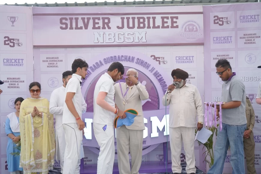 उत्साह और एकत्व के साथ 25वें बाबा गुरबचन सिंह, मेमोरियल क्रिकेट टूर्नामेंट का सफल समापन