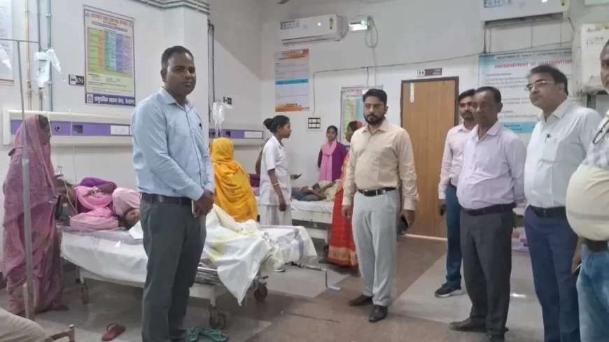 भोजन में छिपकली गिरने से कस्तूरबा बालिका विद्यालय की 40 छात्राएं बीमार