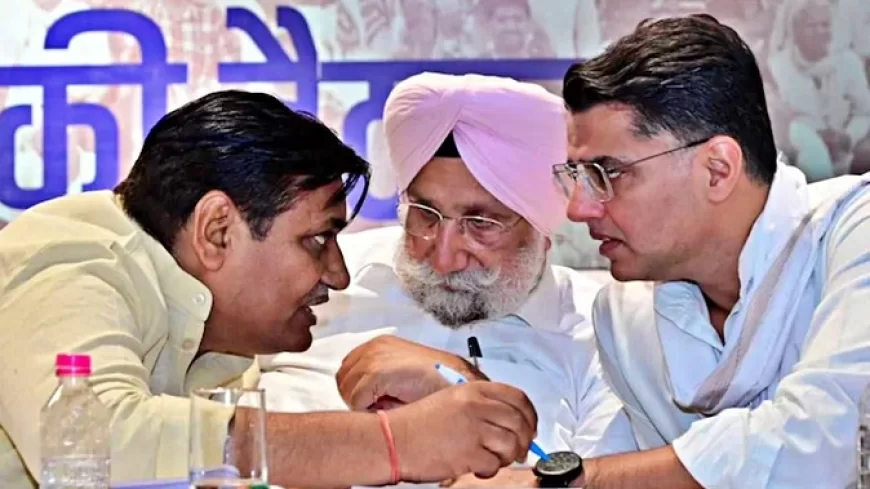राजस्थान कांग्रेस संगठन में बदलाव, 47 संभाग और जिला प्रभारियों की सूची जारी