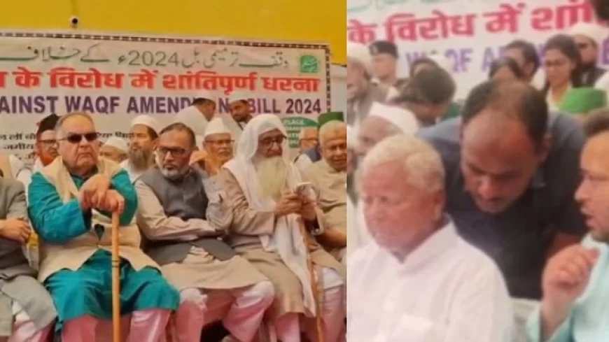 वक्फ संशोधन बिल के विरोध में धरने पर बैठे लालू-तेजस्वी, नेता प्रतिपक्ष बोले- नागपुरिया कानून नहीं चलेगा