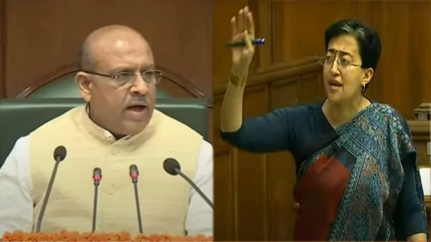 आतिशी की चिट्ठी पर विधानसभा स्पीकर का आया जवाब, विपक्ष को दी चेतावनी