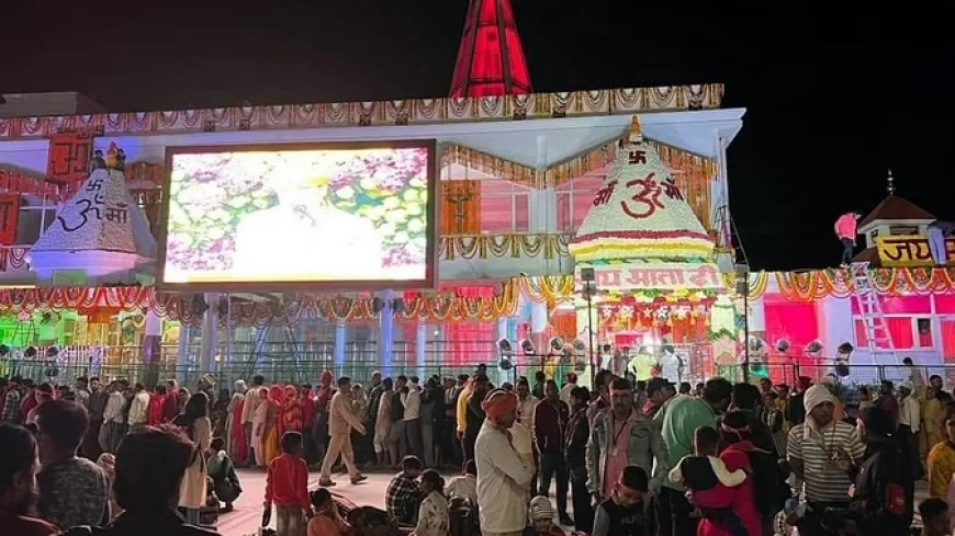 चैत्र नवरात्र से पहले कटड़ा में श्रद्धालुओं की उमड़ी भीड़, 35 हजार तक पहुंचने का अनुमान