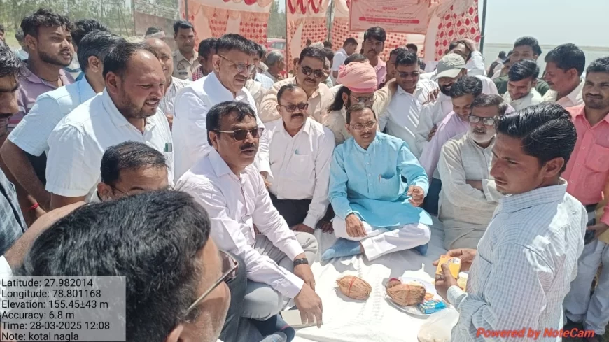 बदायूं: विधायक ने किया बाढ़ खण्ड की परियोजनाओं का शुभारंभ