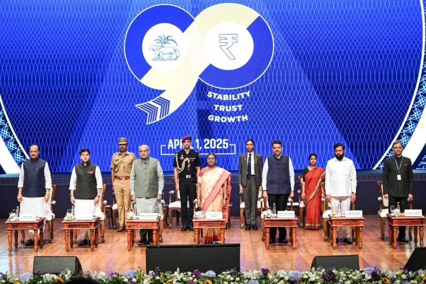 राष्ट्रपति मुर्मू ने RBI के 90वें वर्ष समारोह में कहा – 'विकसित भारत 2047' के लिए नवोन्मेषी और समावेशी वित्तीय तंत्र आवश्यक