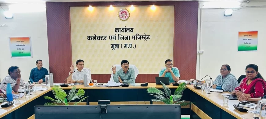 कलेक्टर ने विभागीय योजनाओं के प्रभावी क्रियान्वयन के लिए अधिकारियों को दिए निर्देश