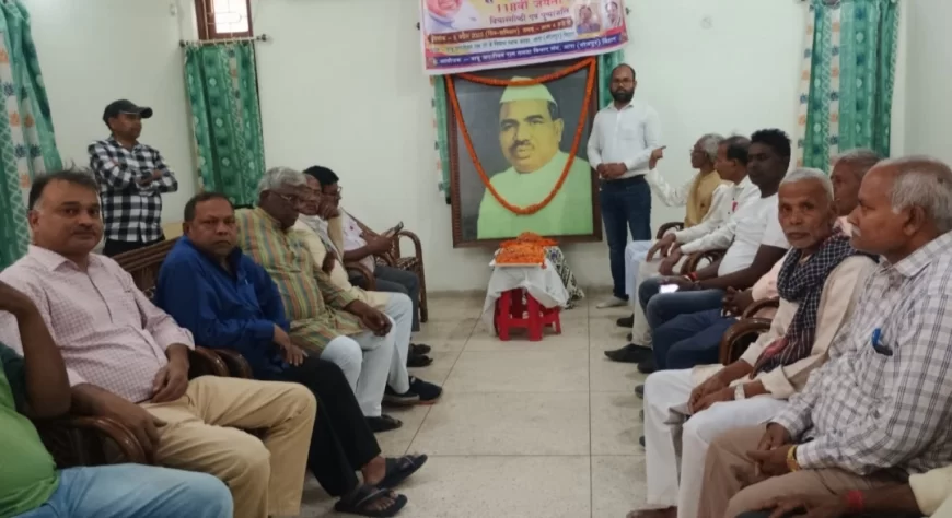 FLORAL TRIBUTES TO BABU JAGJIWAN RAM ON HIS 118TH BIRTH ANNIVERSARY