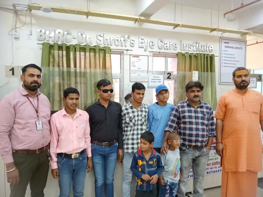 डॉ. श्रॉफ आई केयर इंस्टीट्यूट करेगा अंधता से पीड़ित बच्चों का निःशुल्क इलाज