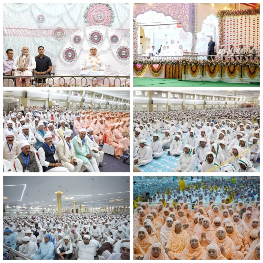 श्री आनंदपुर धाम में अवतरण दिवस का भव्य आयोजन: पीएम मोदी सहित कई गणमान्य व्यक्तियों ने लिया सतगुरु दाता जी महाराज का आशीर्वाद