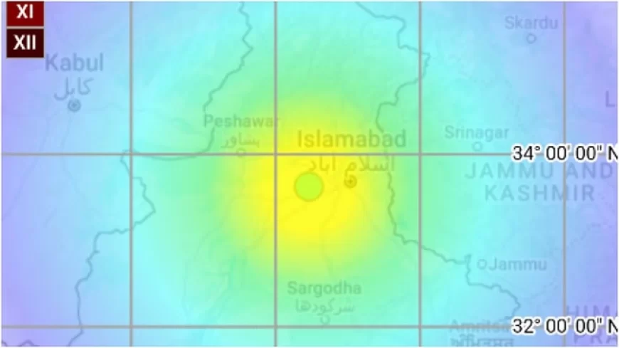 पाकिस्तान में 29 मिनट में दो बार आया भूकंप, 5.5 और 5.8 रही तीव्रता