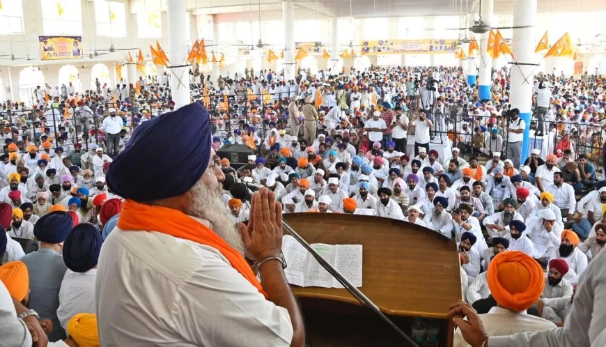शिरोमणी अकाली दल के सत्ता में आने पर पंजाब में कोई गैंगस्टर यां ड्रग्ज तस्कर नही रहेगा: सरदार सुखबीर सिंह बादल