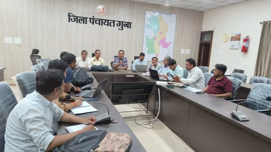 जल संवर्धन संबंधी कार्यों के चयन हेतु जिला स्तरीय प्रशिक्षण संपन्न