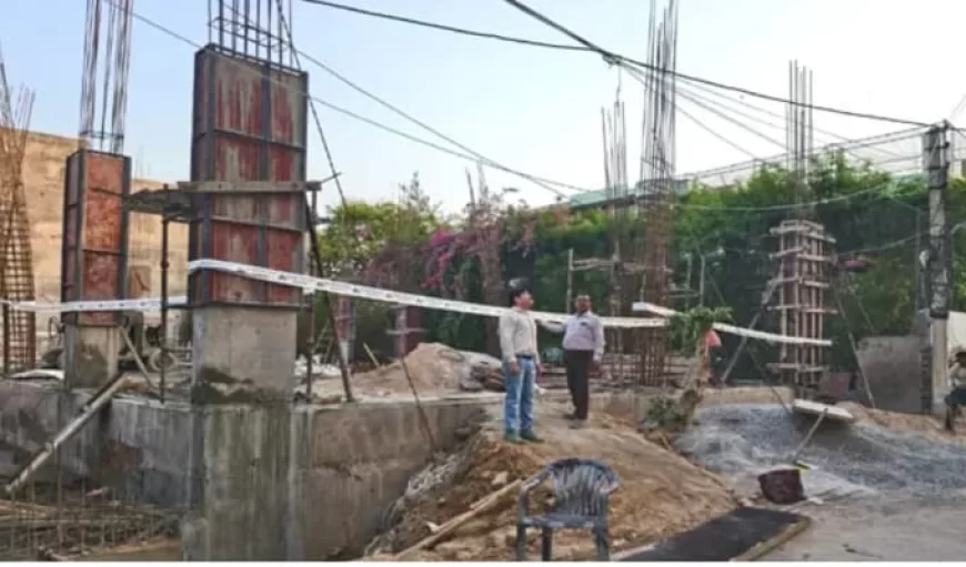 मथुरा वृंदावन में दो स्थानों पर प्राधिकरण ने की सीलिंग की कार्यवाही