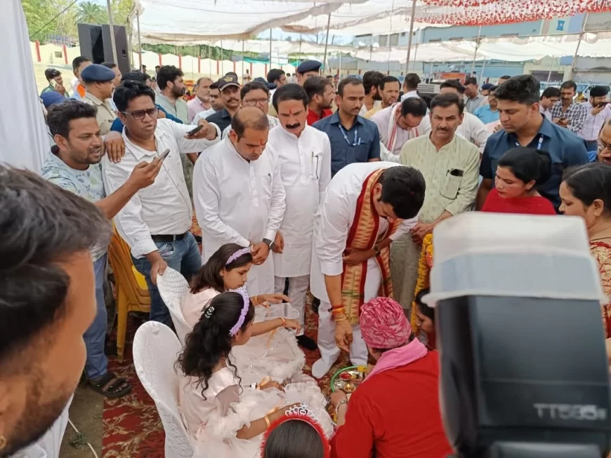 राघौगढ़ में मंत्री गोविंद सिंह राजपूत ने किए विकास कार्यों का भूमिपूजन और लोकार्पण, बड़ी संख्या में जनप्रतिनिधि और अधिकारी रहे मौजूद