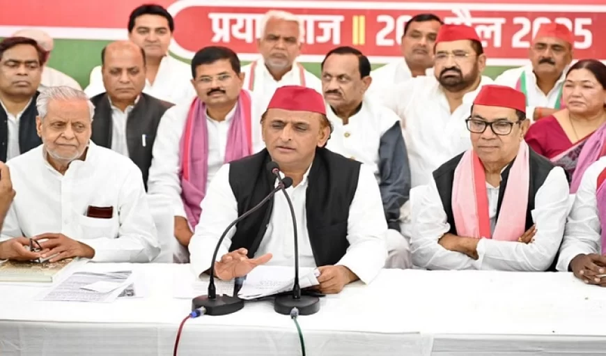 अखिलेश यादव बोले: सच्चाई छिपाने और झूठ फैलाने में माहिर है भाजपा, प्रोपेगेंडा पर चल रही है पूरी सरकार