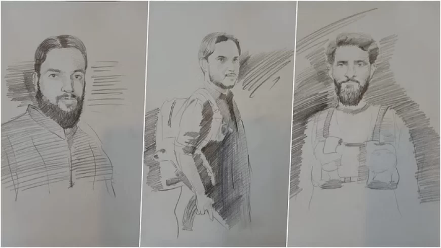 हमले में पाकिस्तान का हाथ, दो लोकल और दो पाकिस्तानी शामिल; तीन संदिग्धों के स्केच जारी