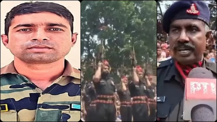 'मेरे लिए देश पहले, फिर परिवार', भाई को खोने के बाद बोला जवान; हवलदार जे. अली शेख को दी गई अंतिम विदाई