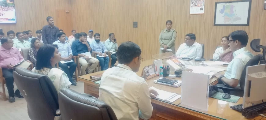 वंदन योजना के संबंध में हुई बैठक