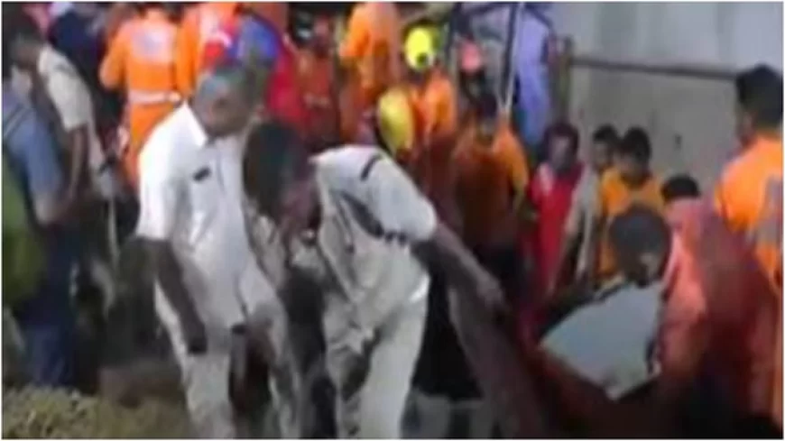 विशाखापत्तनम में चंदनोत्सवम के दौरान भीषण हादसा; 20 फीट लंबी दीवार गिरने से सात लोगों की मौत