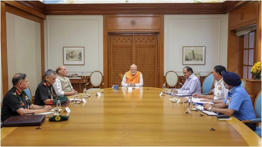 पीएम मोदी ने की ताबड़तोड़ बैठकें, पहलगाम आतंकी हमले के मद्देनजर रणनीति पर चर्चा