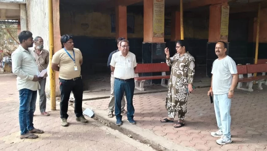 मुक्तिधाम की व्यवस्थाओं का डिप्टी कलेक्टर एवं प्र.सीएमओ ने किया निरीक्षण, स्वच्छता व्यवस्था के संबंध में दिए आवश्यक निर्देश