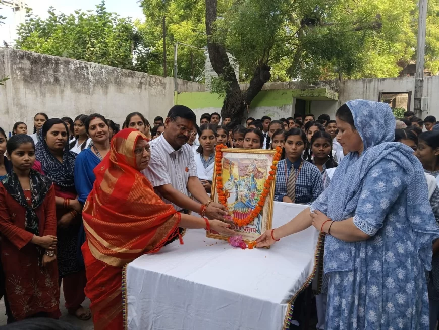 महाराणा प्रताप जयंती पर मंगलीपुरवा फाटक स्थित श्री डाल सिंह मेमोरियल पब्लिक स्कूल में हुआ भावपूर्ण आयोजन