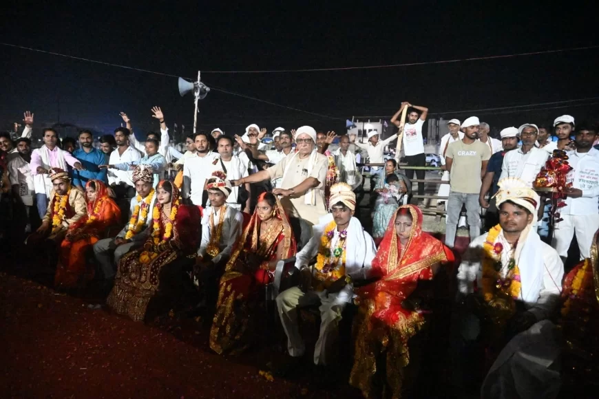 जयगुरुदेव मेला में हुई बिना दहेज के एक दर्जन शादियां, सत्गुरु की तलाश कर जीवन को सफल बनाये: बाबूराम