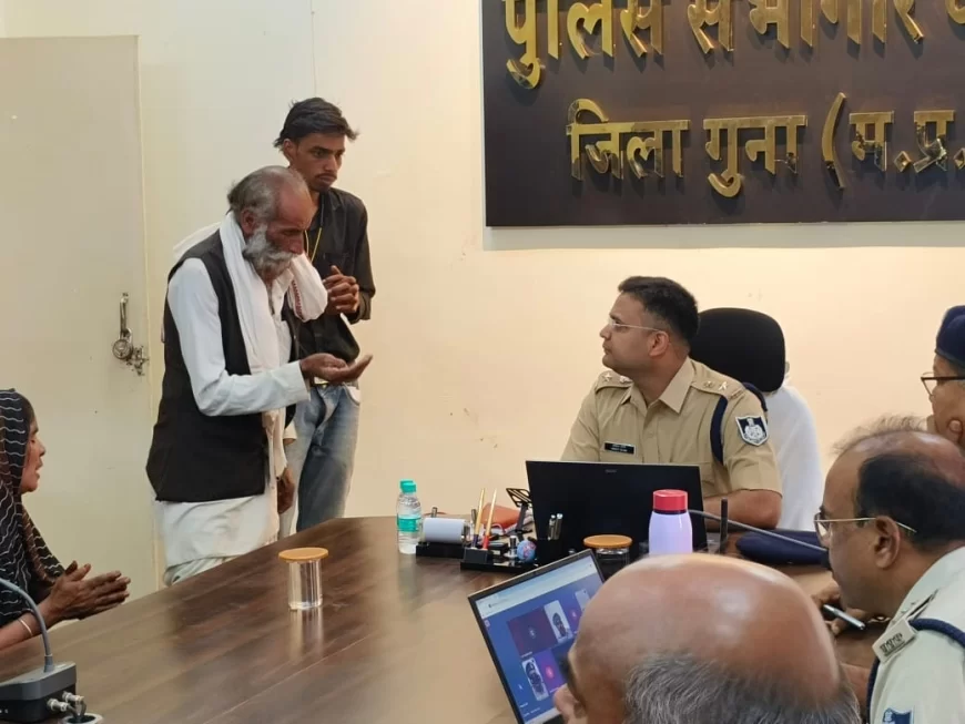 पुलिस अधीक्षक ने जन सुनवाई में आवेदकों की समस्याओं/शिकायतों को समक्ष में सुना