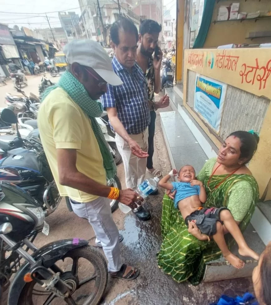 तत्परता और मानवीय संवेदना से बचाई गई मासूम की जान