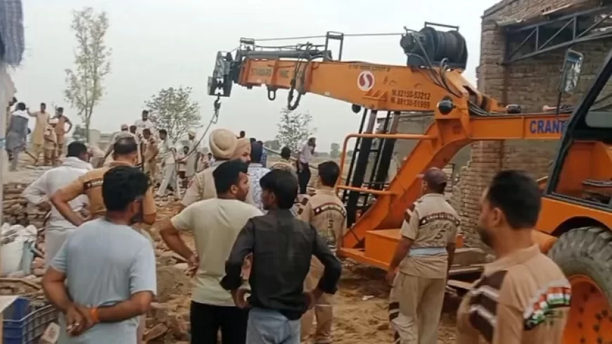 पंजाब में पटाखा फैक्टरी में विस्फोट: चार मजदूरों की माैत, 27 घायल; देर रात धमाकों से मचा हड़कंप