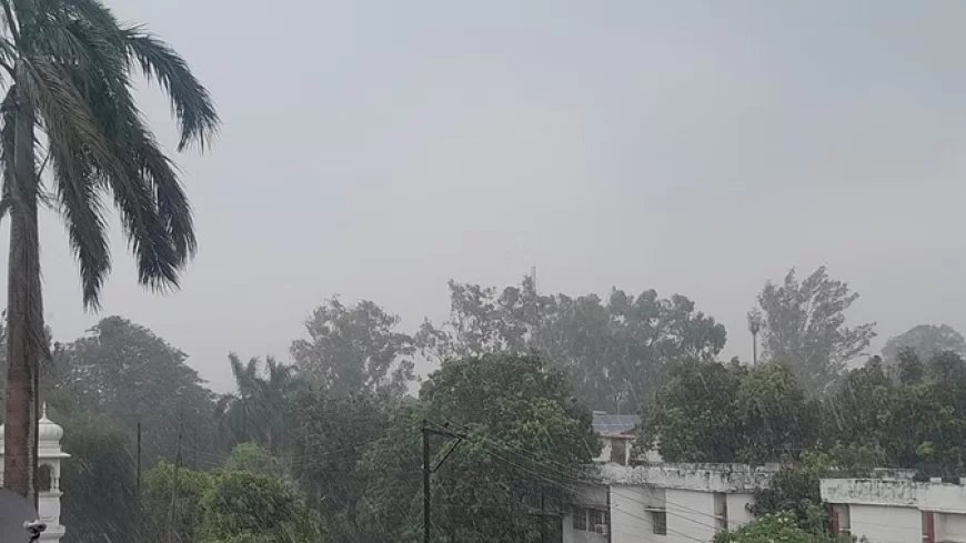 यूपी में मौसम बदला... नौतपा में गिरेंगे ओले, 31 जिलों के लिए ऑरेंज अलर्ट जारी किया गया
