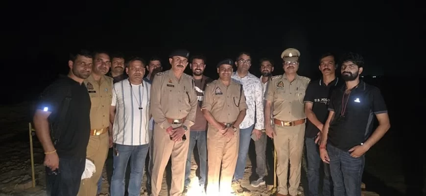 मथुरा के गोवर्धन में बदमाशों से पुलिस की मुठभेड़, दो को लगी गोली; चार गिरफ्तार