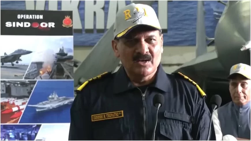 नौसेना प्रमुख ने रक्षा मंत्री को दिलाया भरोसा, कहा- हम हर चुनौती का सामना करने के लिए तैयार