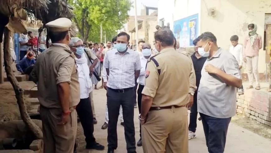 बहन की हत्या कर शव को घर में दफनाया, भाई फरार, दुर्गंध आने पर ग्रामीणों की सूचना पर पहुंची पुलिस, कमरे में जमीन खुदवाकर निकाला शव, हत्यारे की तलाश जारी