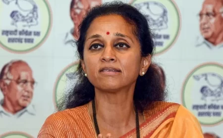 'प्रतिनिधिमंडलों की देश वापसी के बाद ही संसद सत्र की मांग करें', सुप्रिया सुले की कांग्रेस से अपील
