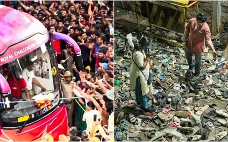'मैं उसकी कब्र से जाना नहीं चाहता', बेंगलुरु भगदड़ में बेटे को खोने पाने वाले पिता का दर्द