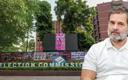 चुनाव आयोग की राहुल को दो टूक- कांग्रेस ने चुनाव के नतीजे घोषित होने के बाद ही जताई मतदाता सूची पर आपत्ति