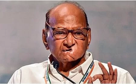 शरद पवार ने अपने भतीजे अजित पर कसा तंज, कहा- सत्ता के लिए कुछ लोग भाजपा के साथ गए