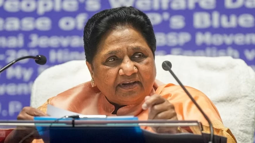 मायावती बोलीं- यूपी में ठीक से नहीं चल रहा कानून का राज, नए डीजीपी के सामने हैं बड़ी चुनौतियां
