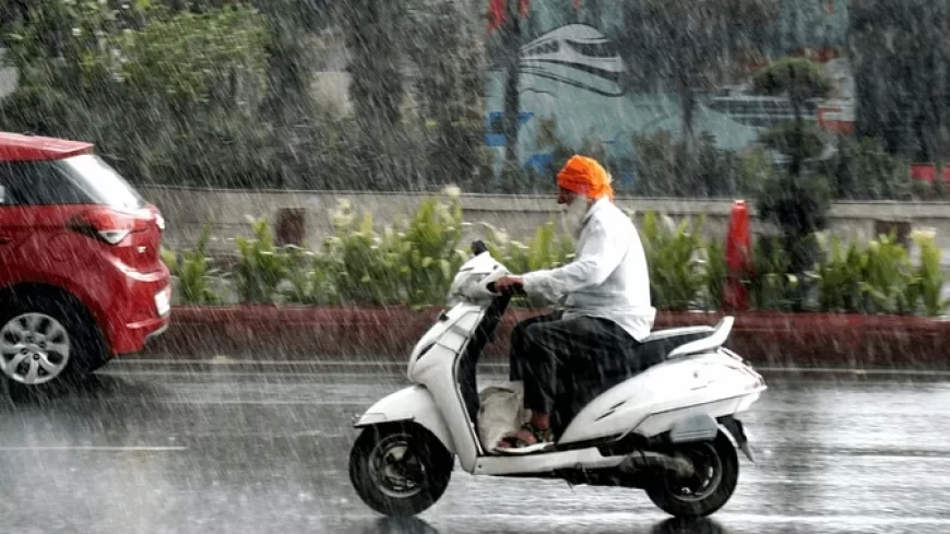 राजधानी में मौसम बदला: दिल्ली में बारिश का यलो अलर्ट, अगले एक घंटे में तेज बारिश और आंधी की संभावना