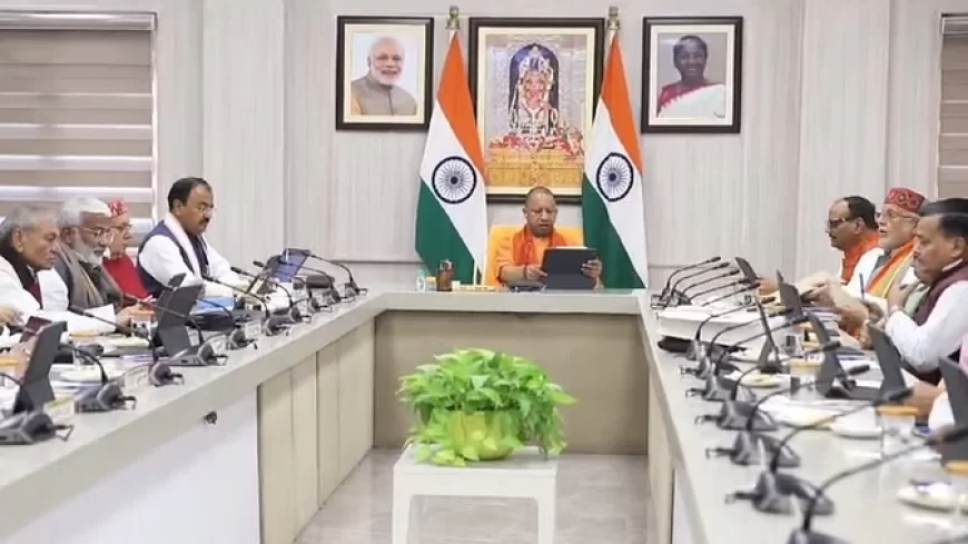 यूपी: योगी कैबिनेट की बैठक आज, कई अहम प्रस्तावों को मिल सकती है हरी झंडी