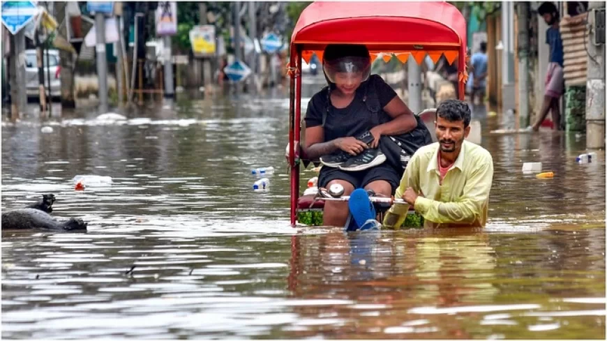 पूर्वोत्तर में बाढ़ से और बिगड़े हालात: अब तक 43 मौतें, सात लाख लोग प्रभावित; असम के 11 जिलों के लिए यलो अलर्ट