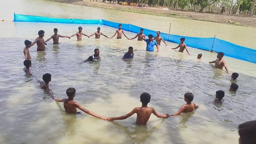 BHOJPUR HOLDS SAFE SWIMMING TRAINING FOR FLOOD PREPAREDNESS