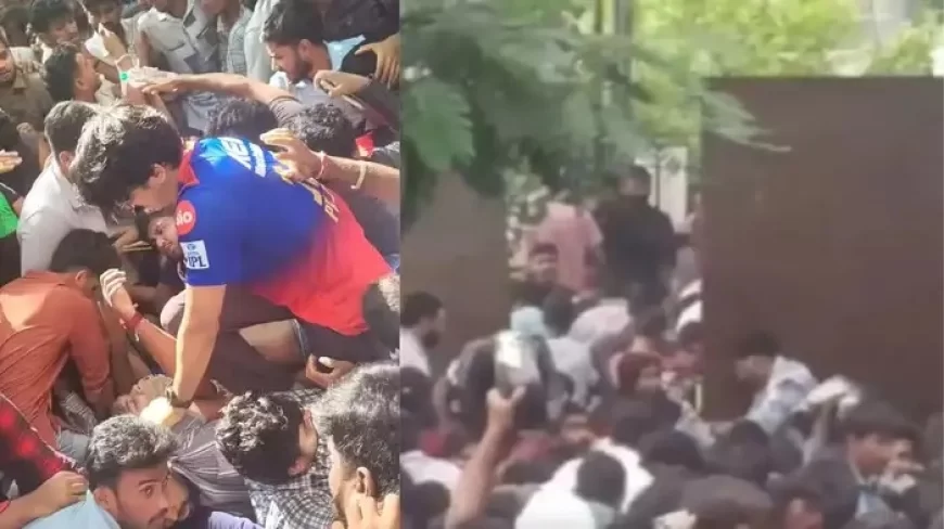आरसीबी की जीत के जश्न के दौरान बेंगलुरु के एम चिन्नास्वामी स्टेडियम के बाहर भगदड़, 10 की मौत, कई घायल