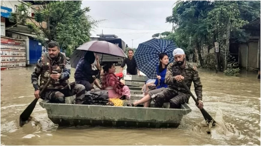 पूर्वोत्तर में बिगड़े हालात: सिक्किम का लाचेन गांव पूरी तरह से कटा; नौ लाख लोग प्रभावित, अब तक 50 की मौत