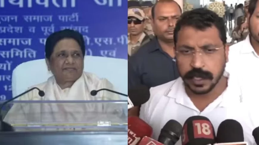 मायावती ने चंद्रशेखर को बताया अवसरवादी, कहा- कांशीराम और मेरा नाम लेकर दलितों को कर रहे गुमराह