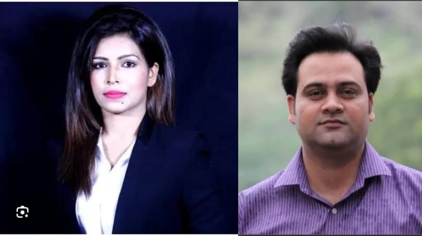 एंकर शाजिया निसार और आदर्श झा रंगदारी-ब्लैकमेलिंग के आरोप में गिरफ्तार!