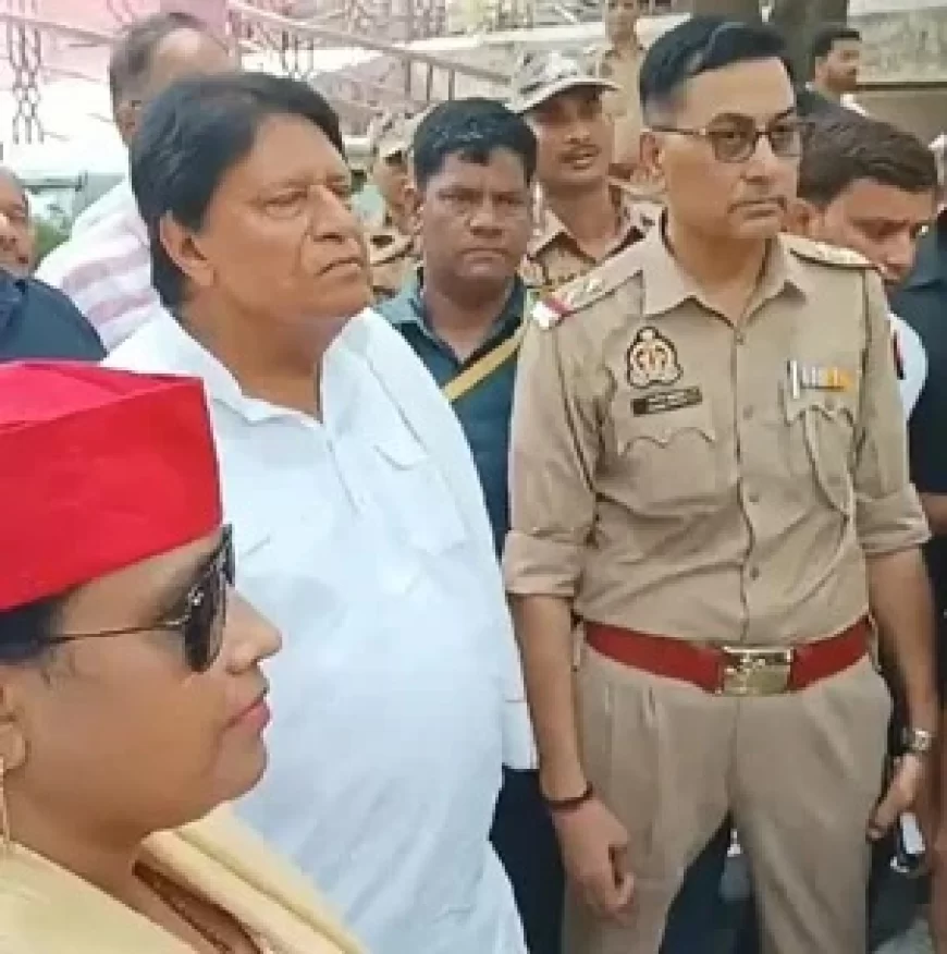 मथुरा: स्पेशल कोर्ट में पेश हुए सपा सांसद रामजी लाल सुमन, 2012 की चौथ वसूली व मारपीट मामले में दर्ज कराई गवाही